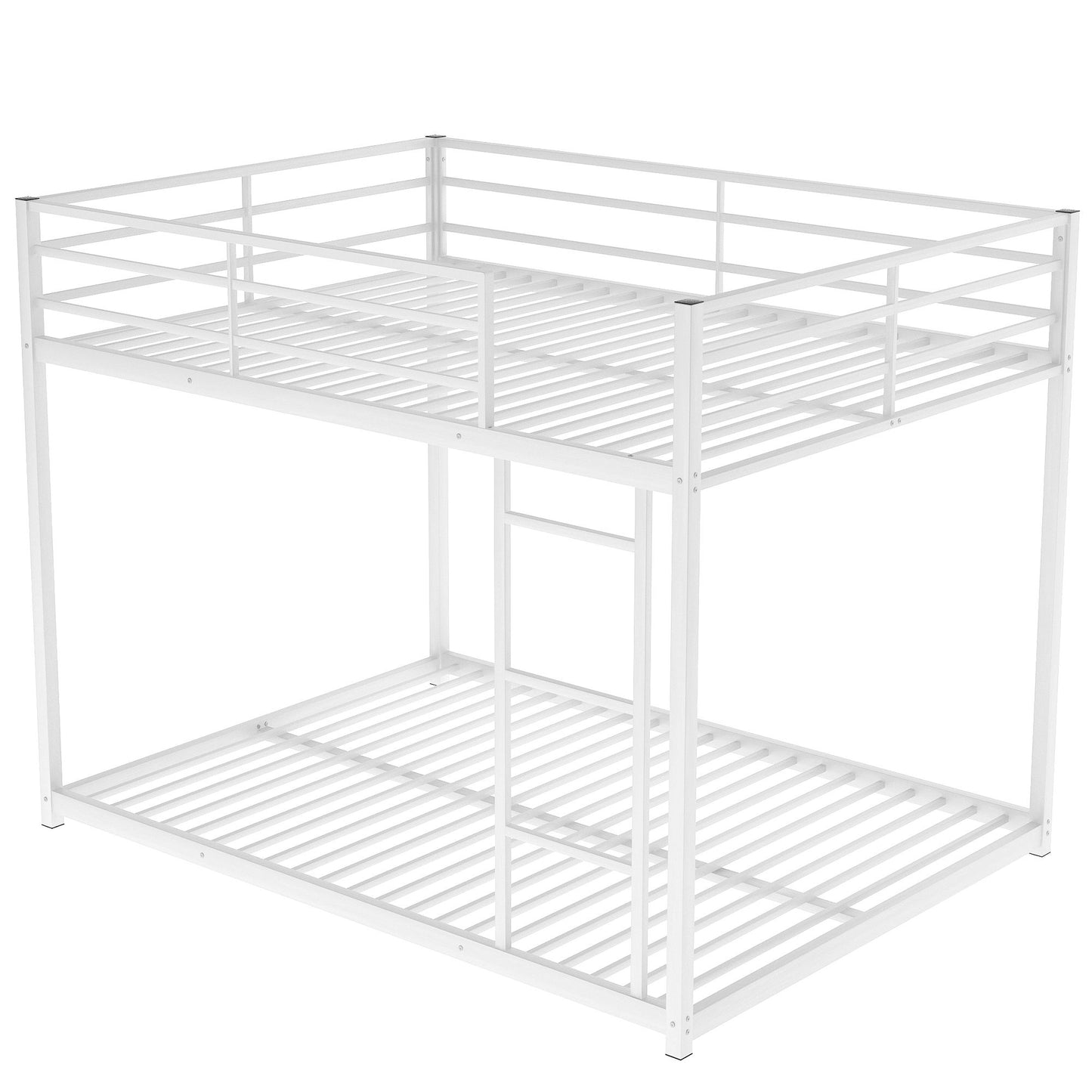 Metal Bunk Bed, Low Bunk Bed With Ladder - The Sleep Loft - Online Mattress Showroom NYC