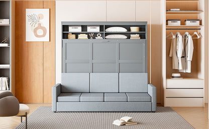 Murphy Wall Bed With Sofa - The Sleep Loft - Online Mattress Showroom NYC