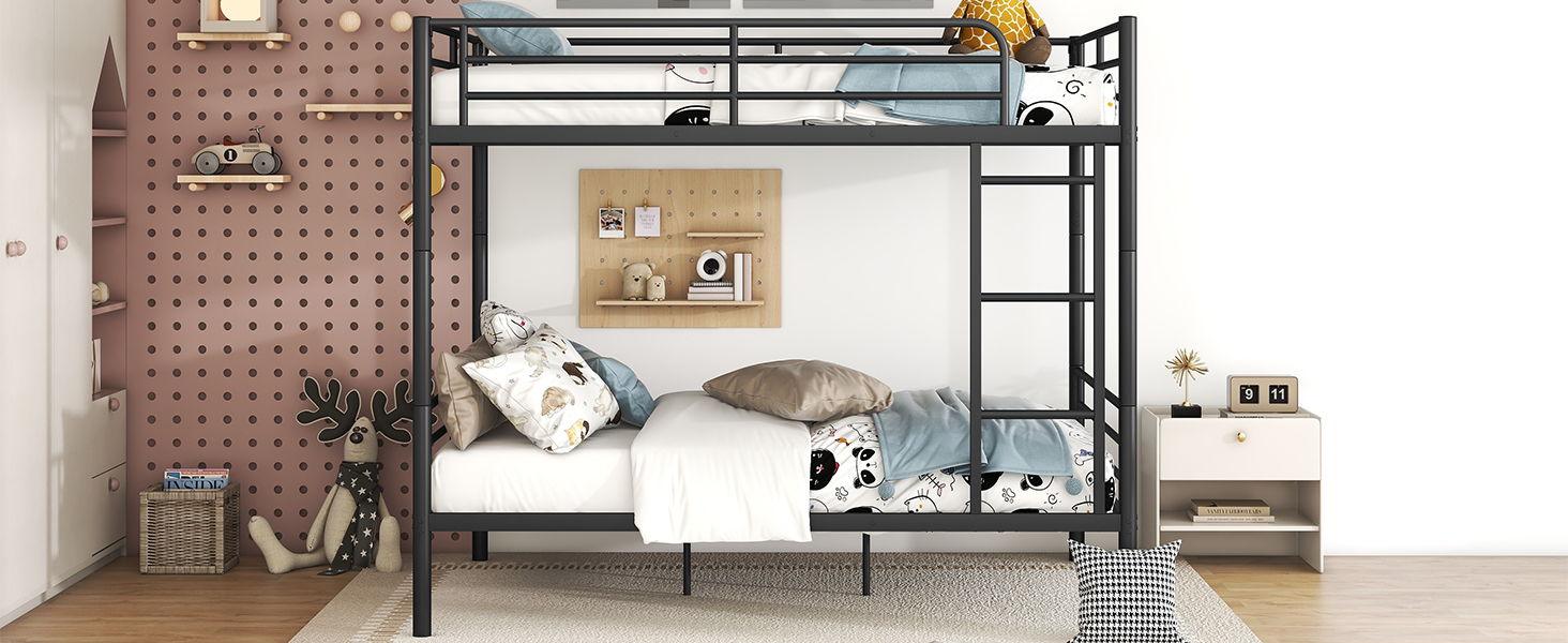 Steel Construction Bunk Bed - The Sleep Loft - Online Mattress Showroom NYC