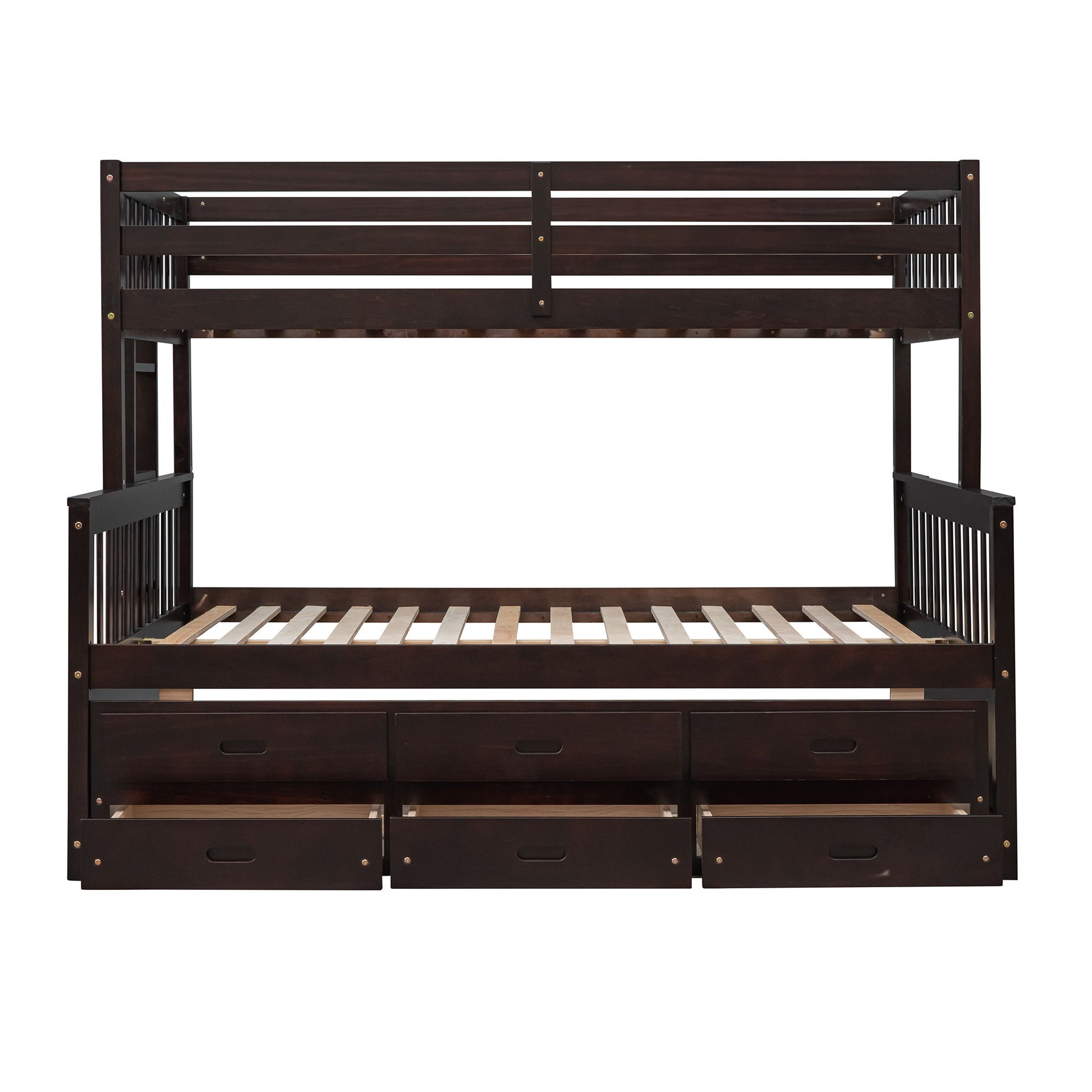 Bunk Bed With Twin Size Trundle And Drawers - The Sleep Loft - Online Mattress Showroom NYC