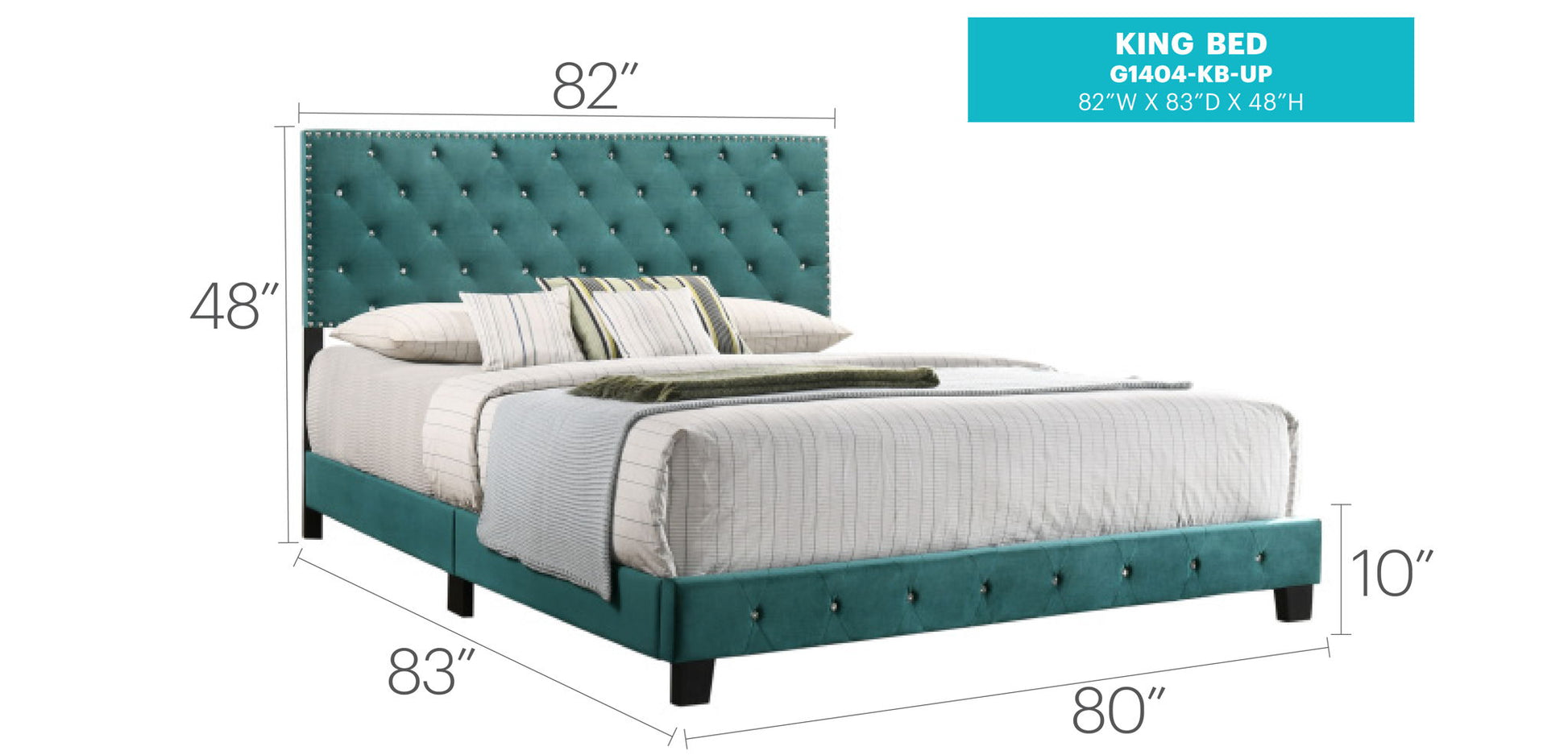 Luxurious Upholstered Bed - The Sleep Loft - Online Mattress Showroom NYC