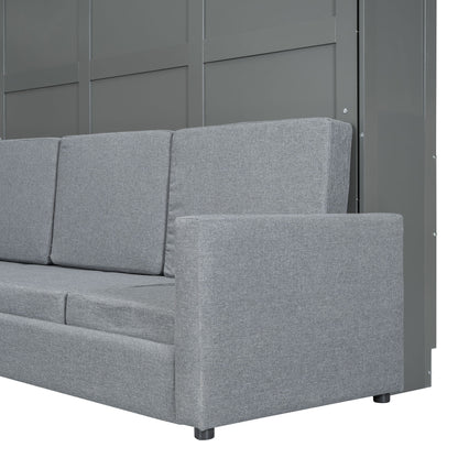 Murphy Wall Bed With Sofa - The Sleep Loft - Online Mattress Showroom NYC