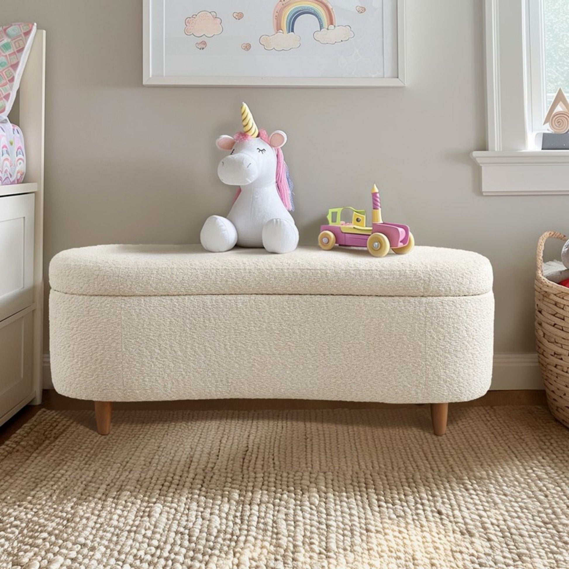 Flip Top Storage Bench - The Sleep Loft - Online Mattress Showroom NYC