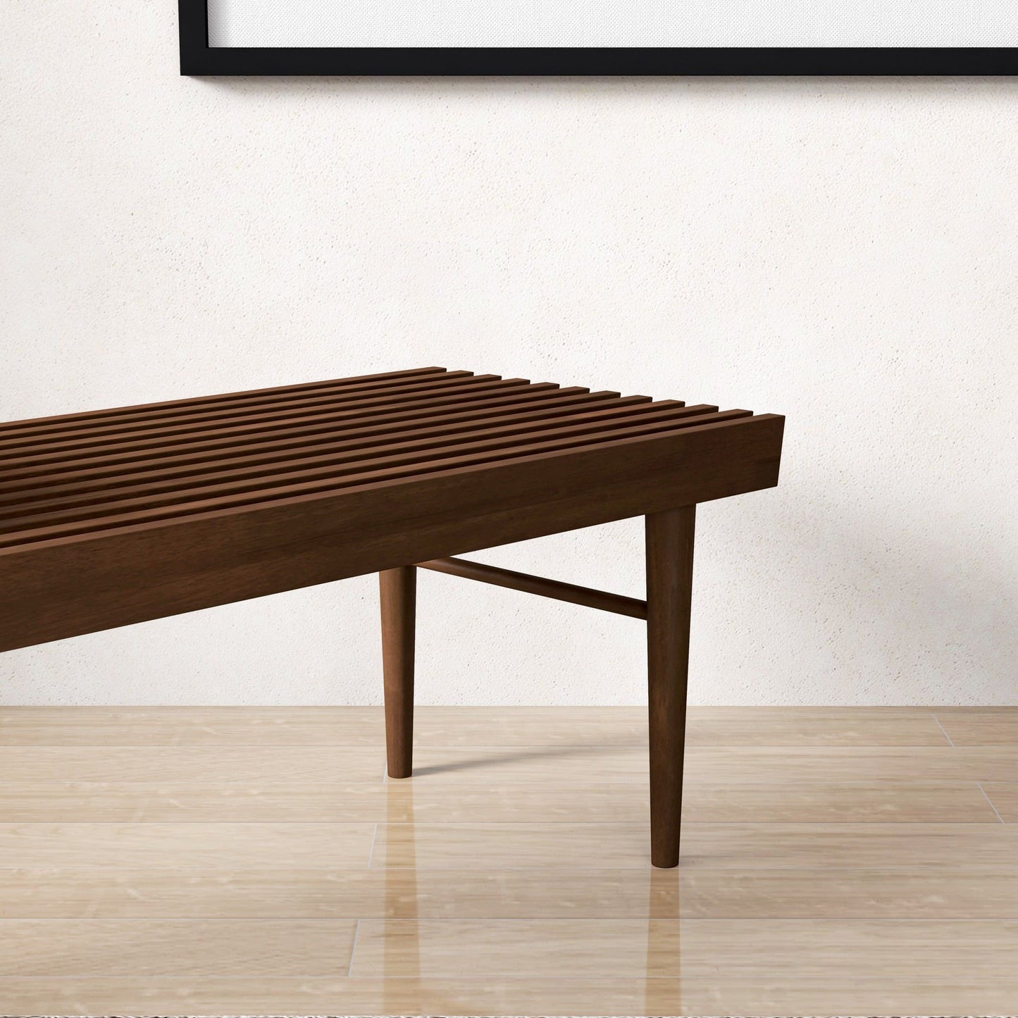 Mia - Bench - Dark Brown - The Sleep Loft - Online Mattress Showroom NYC