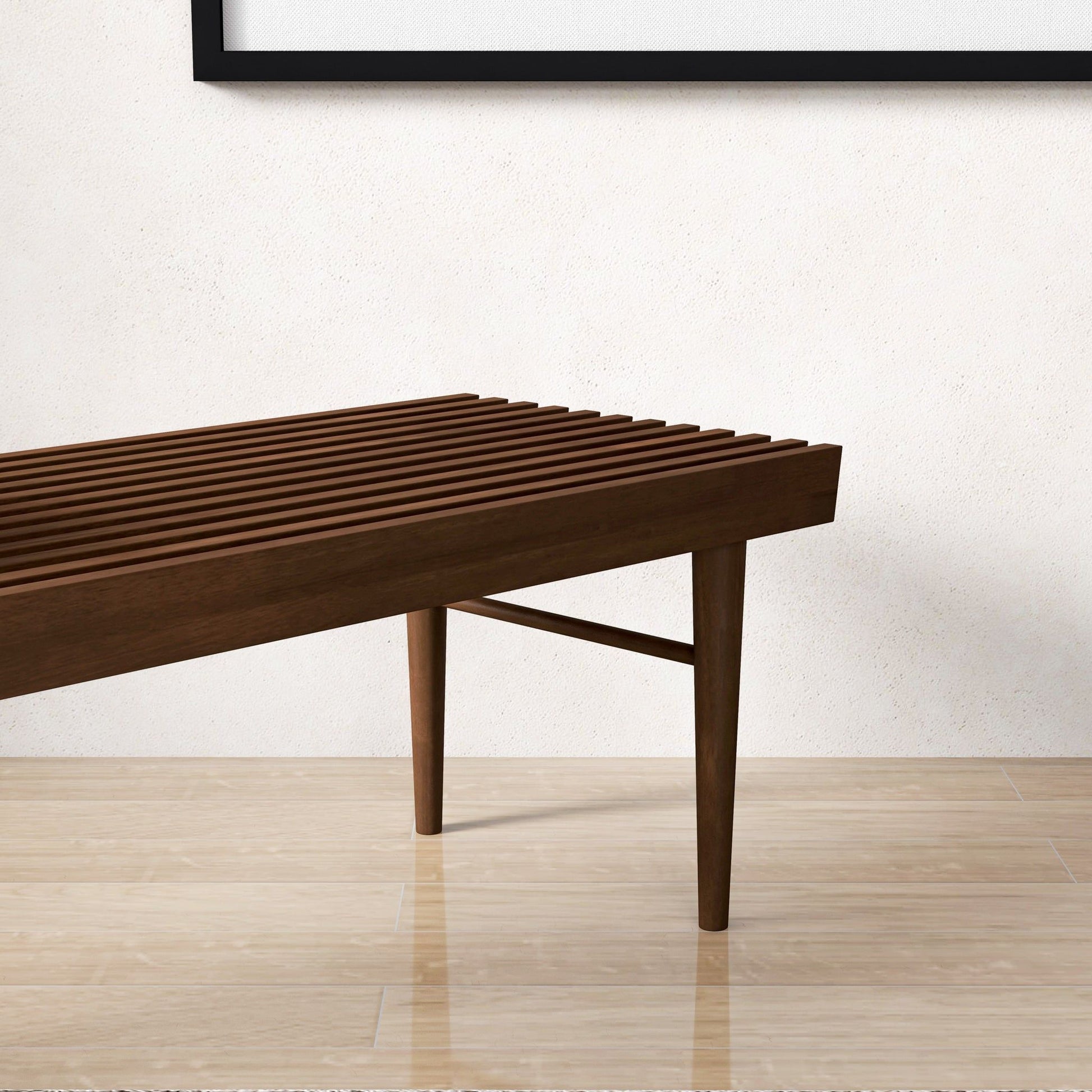 Mia - Bench - Dark Brown - The Sleep Loft - Online Mattress Showroom NYC