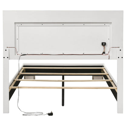 Felicity - LED Panel Bed With Built In Lighting - The Sleep Loft - Online Mattress Showroom NYC