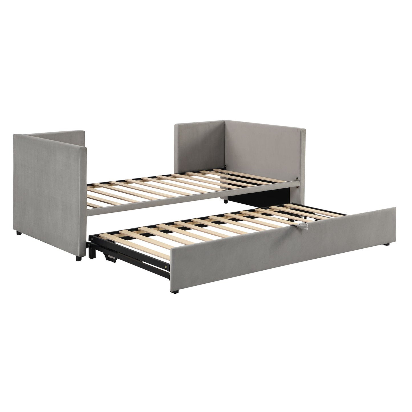 Twin Size Upholstered Daybed With Pop Up Trundle - The Sleep Loft - Online Mattress Showroom NYC