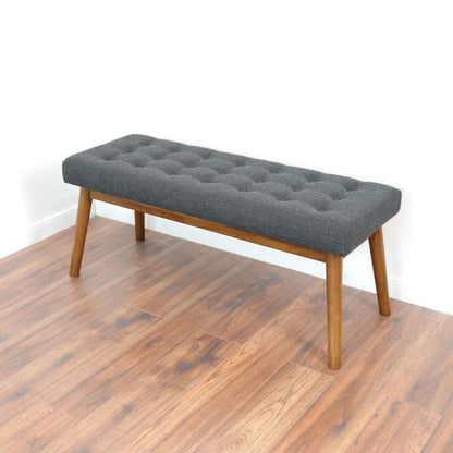 Delilah - Modern Bench - Gray - The Sleep Loft - Online Mattress Showroom NYC