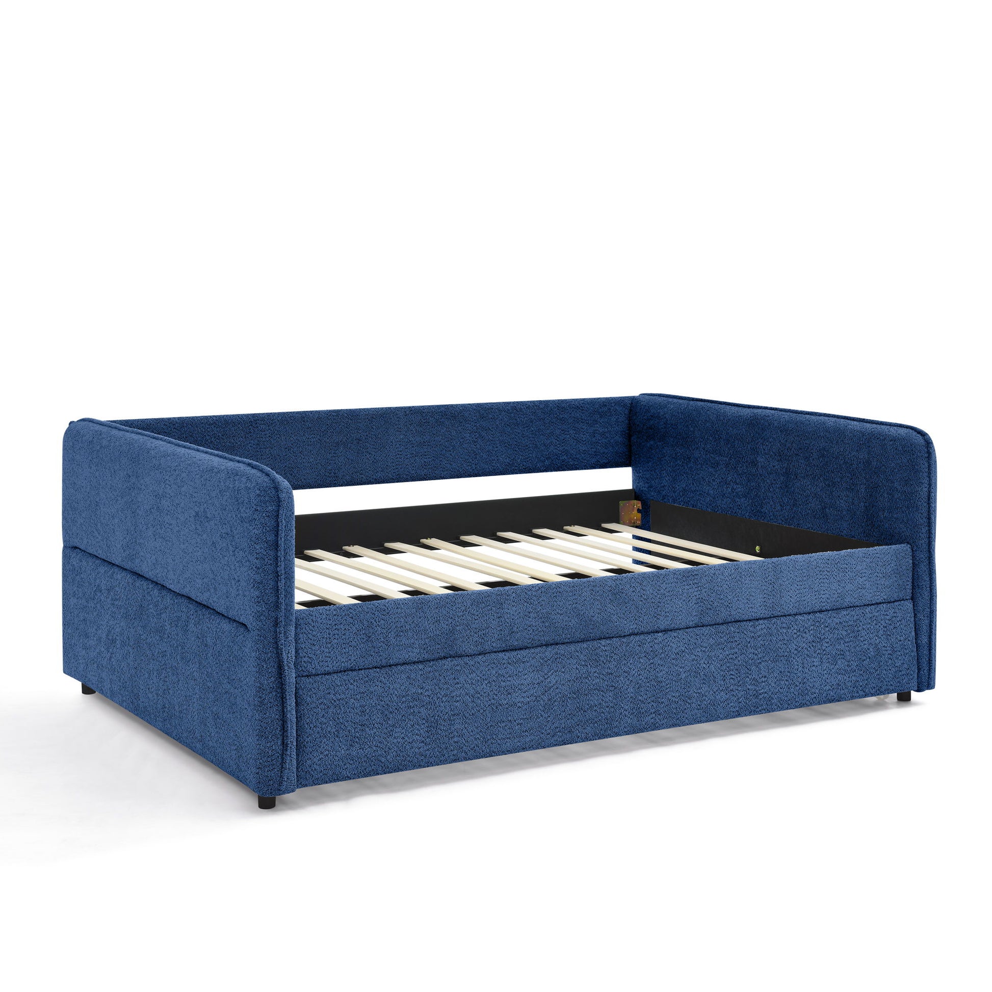 Upholstered Daybed With Pop Up Trundle - The Sleep Loft - Online Mattress Showroom NYC