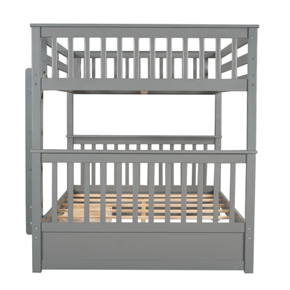 Bunk Bed With Ladders And 2 Storage Drawers - The Sleep Loft - Online Mattress Showroom NYC