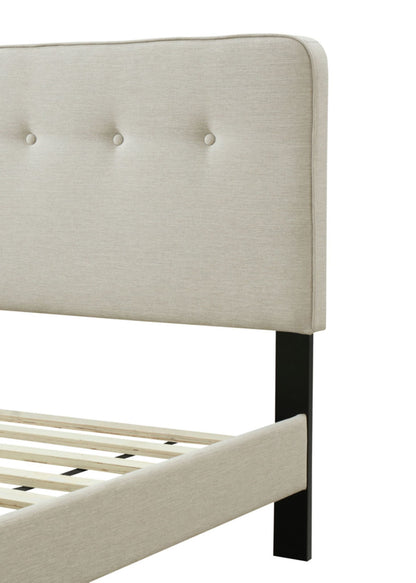 Upholstered Bed Compact With USB - The Sleep Loft - Online Mattress Showroom NYC