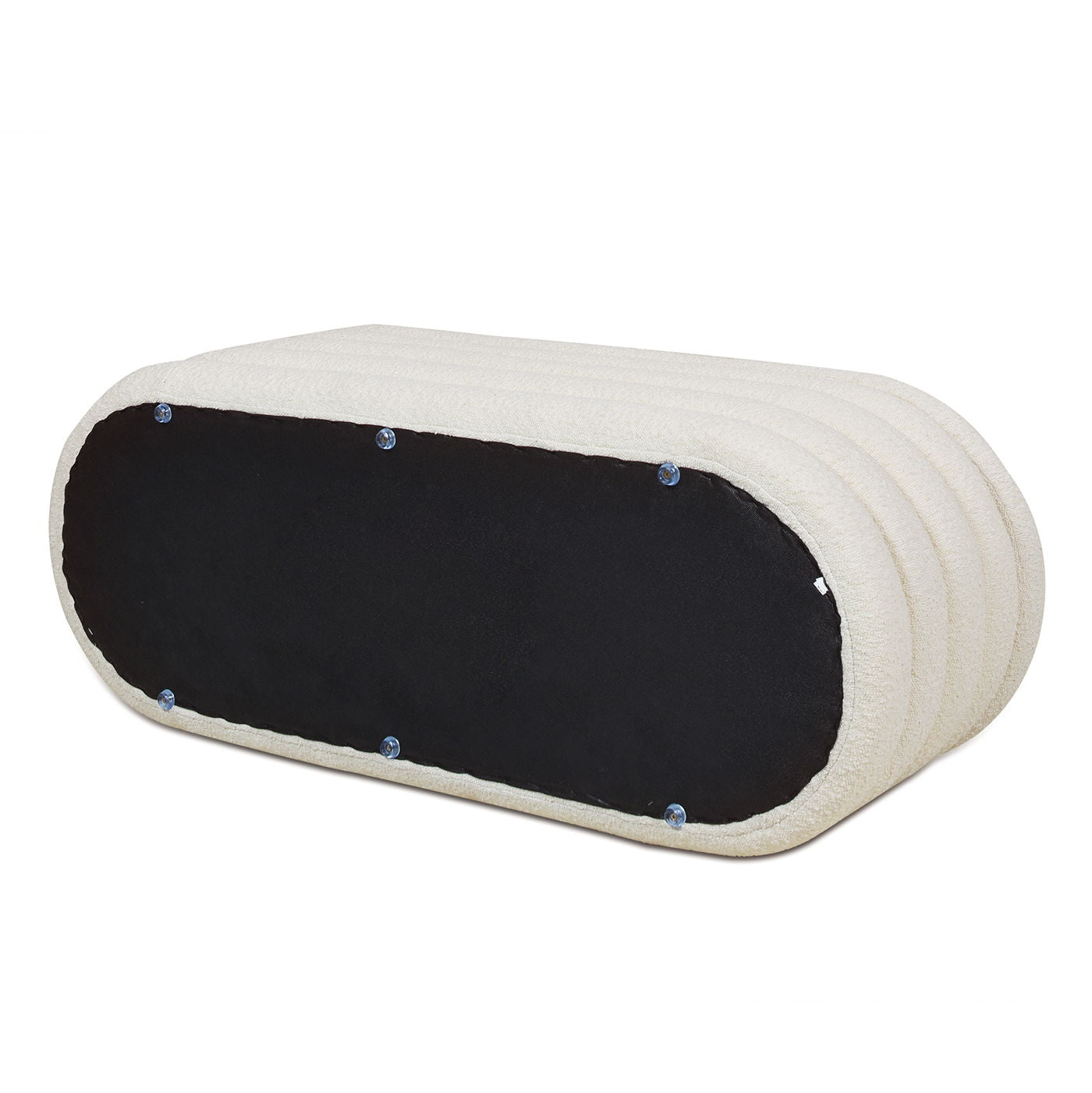 Fuji - Upholstered Oval Storage Bench - The Sleep Loft - Online Mattress Showroom NYC