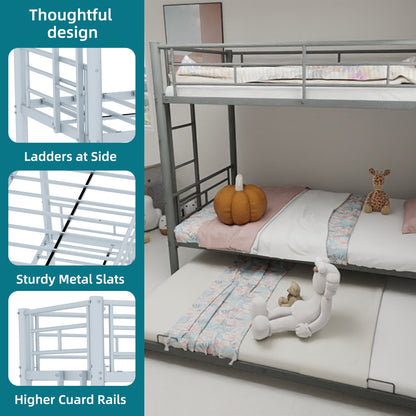Bunk Bed For Kids, Convertible Frame With Ladders & Guardrail - The Sleep Loft - Online Mattress Showroom NYC