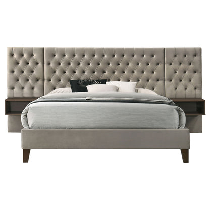 Kiah - Platform Bed With Floating Nightstands - The Sleep Loft - Online Mattress Showroom NYC