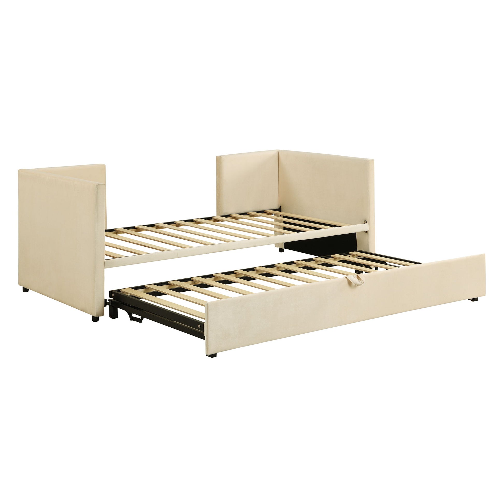 Twin Size Upholstered Daybed With Pop Up Trundle - The Sleep Loft - Online Mattress Showroom NYC