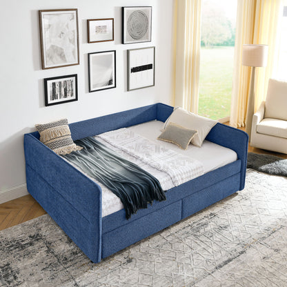 Upholstered Daybed & 2 Drawers - The Sleep Loft - Online Mattress Showroom NYC