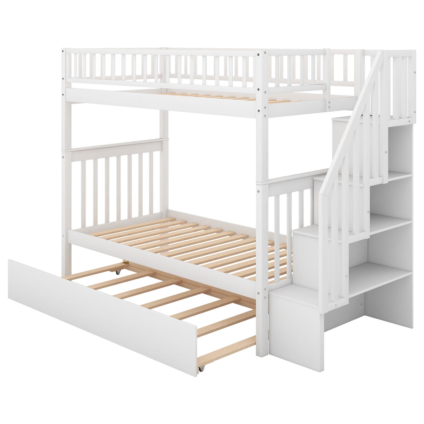 Bunk Bed With Staircase - The Sleep Loft - Online Mattress Showroom NYC