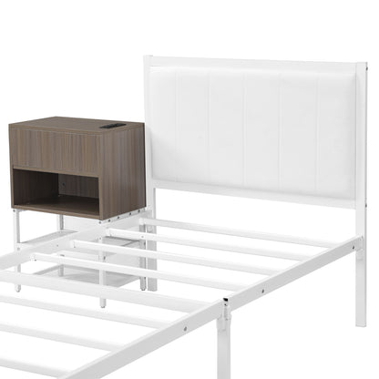 Platform Bed With 2 Tier Storage Shelves, Storage Cabinet - The Sleep Loft - Online Mattress Showroom NYC