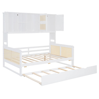 Daybed And All In One Cabinet And Shelf - The Sleep Loft - Online Mattress Showroom NYC
