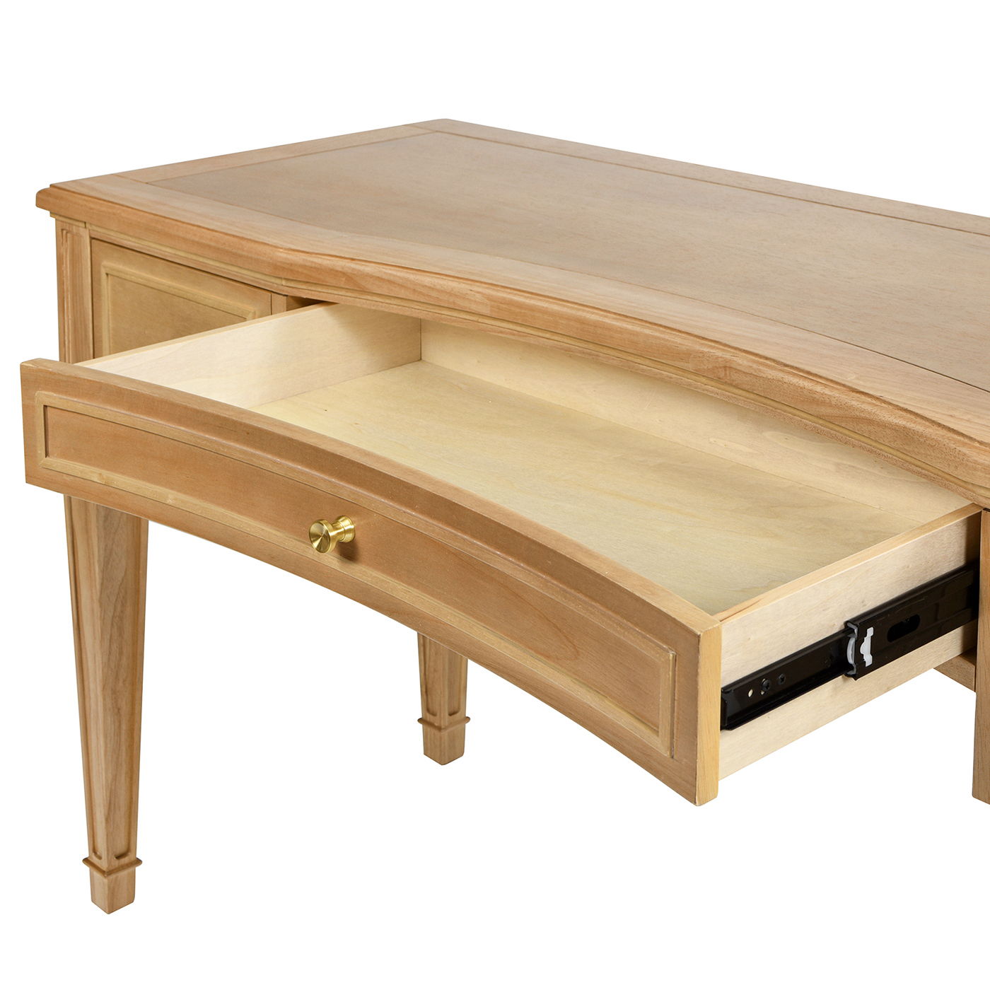 Dauphin - 3 Drawer Executive Desk - The Sleep Loft - Online Mattress Showroom NYC