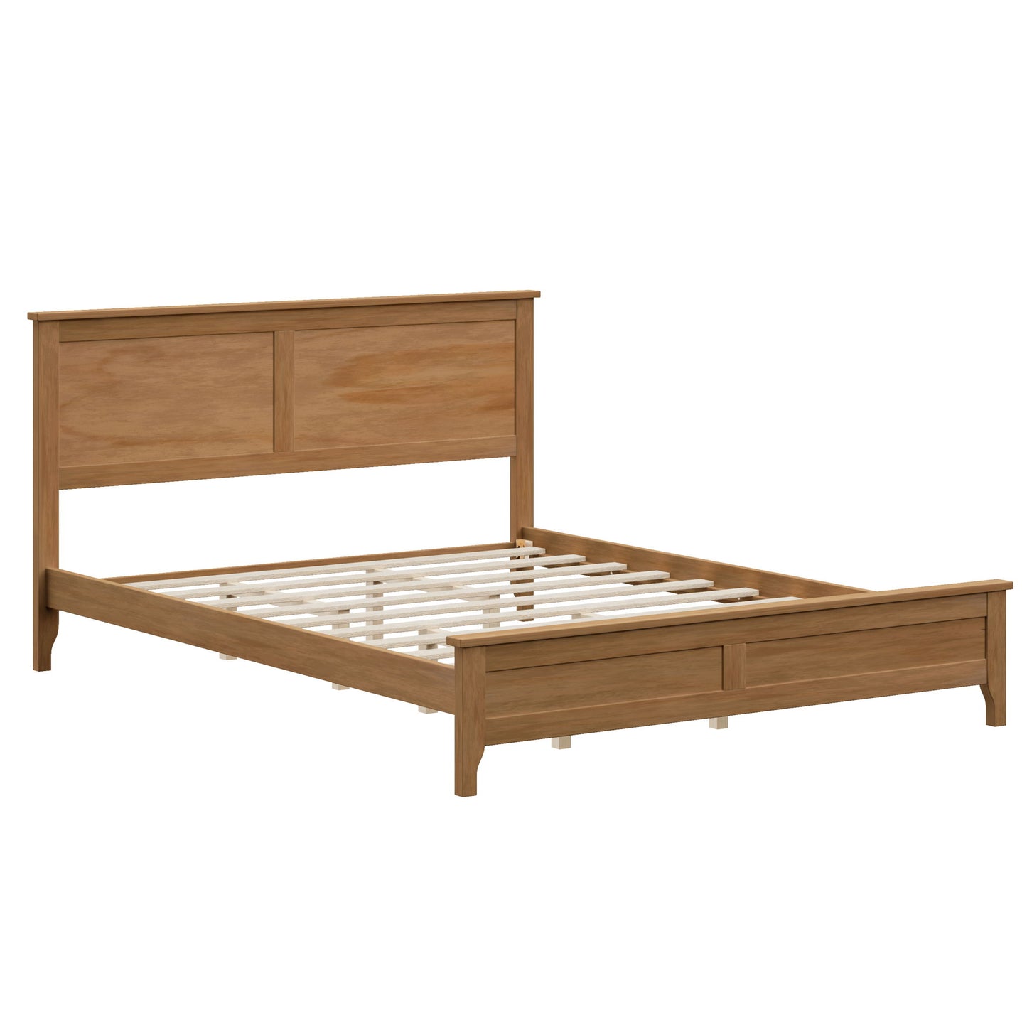 Modern Solid Wood Platform Bed - The Sleep Loft - Online Mattress Showroom NYC