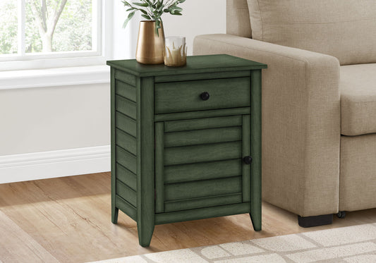 Accent Nightstand, Storage Drawer, Transitional - The Sleep Loft - Online Mattress Showroom NYC