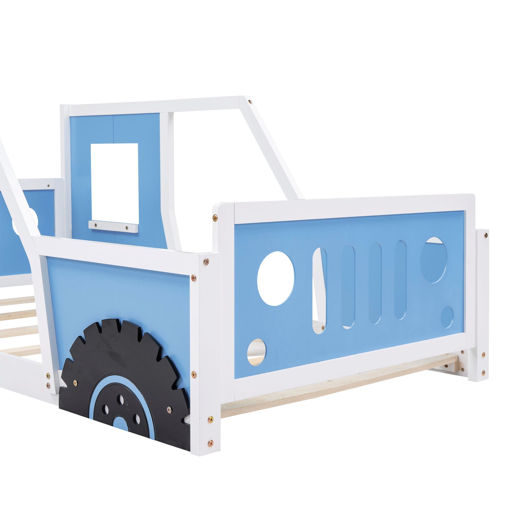 Classic Car Shaped Platform Bed With Wheels - The Sleep Loft - Online Mattress Showroom NYC
