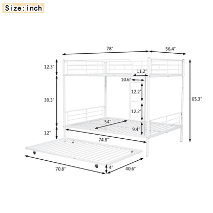 Steel Construction Bunk Bed - The Sleep Loft - Online Mattress Showroom NYC
