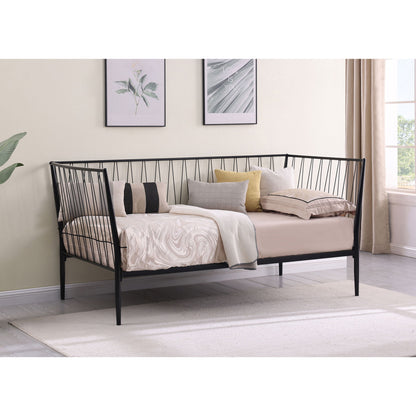 Vertigo - Twin Daybed With Slatted Support - Matte Black - The Sleep Loft - Online Mattress Showroom NYC