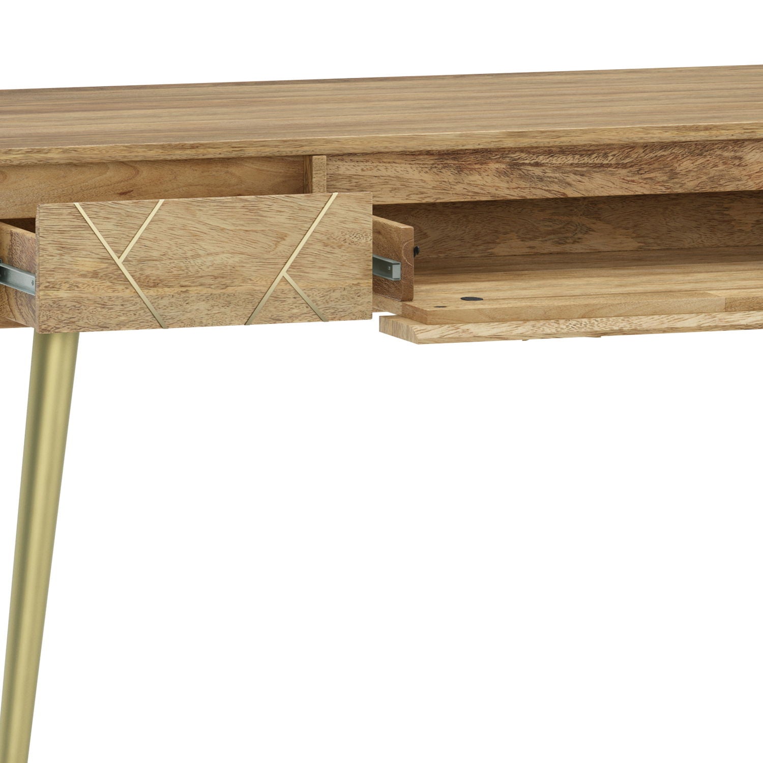 Jager - Desk - Natural - The Sleep Loft - Online Mattress Showroom NYC