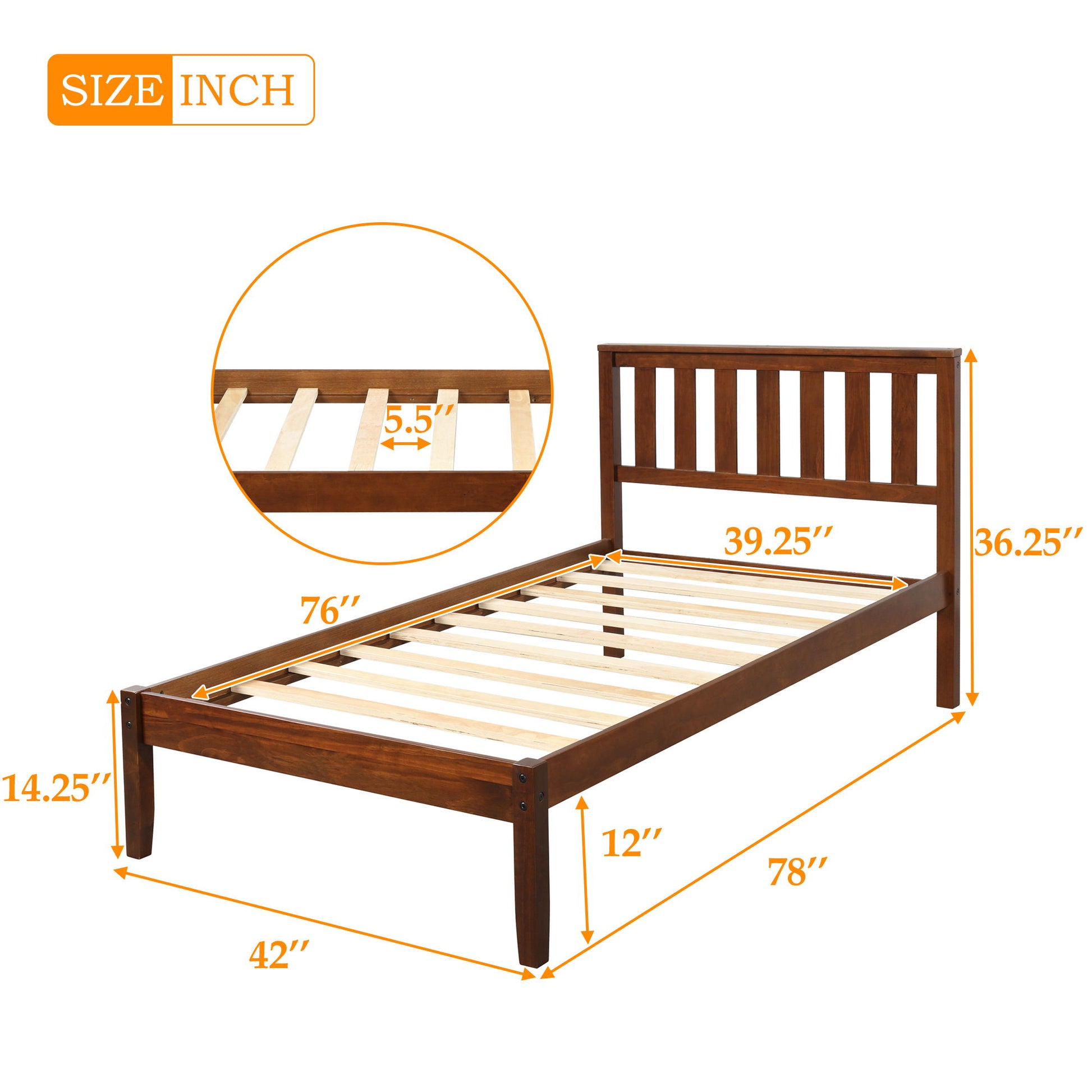 Platform Bed With Headboard, Footboard, Slat Support - The Sleep Loft - Online Mattress Showroom NYC