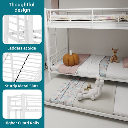 Bunk Bed For Kids, Convertible Frame With Ladders & Guardrail - The Sleep Loft - Online Mattress Showroom NYC