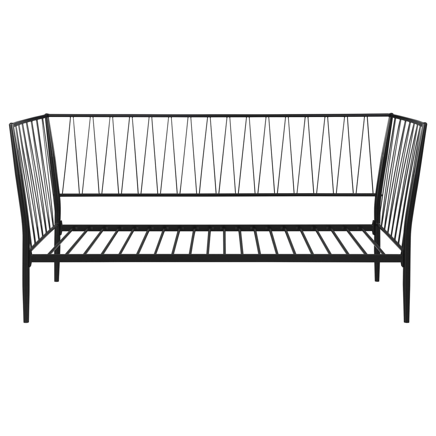 Vertigo - Twin Daybed With Slatted Support - Matte Black - The Sleep Loft - Online Mattress Showroom NYC