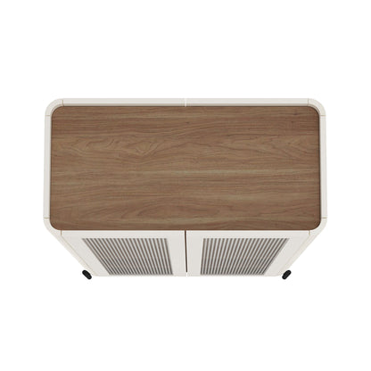 Abbey - Bookcase Cabinet With 4 Adjustable Shelves