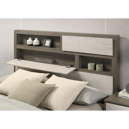 Edmondson - Bookcase Headboard Bed - The Sleep Loft - Online Mattress Showroom NYC