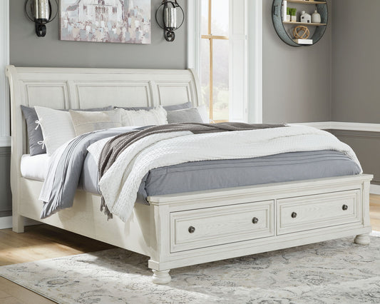 Robbinsdale - Sleigh Bed - The Sleep Loft - Online Mattress Showroom NYC