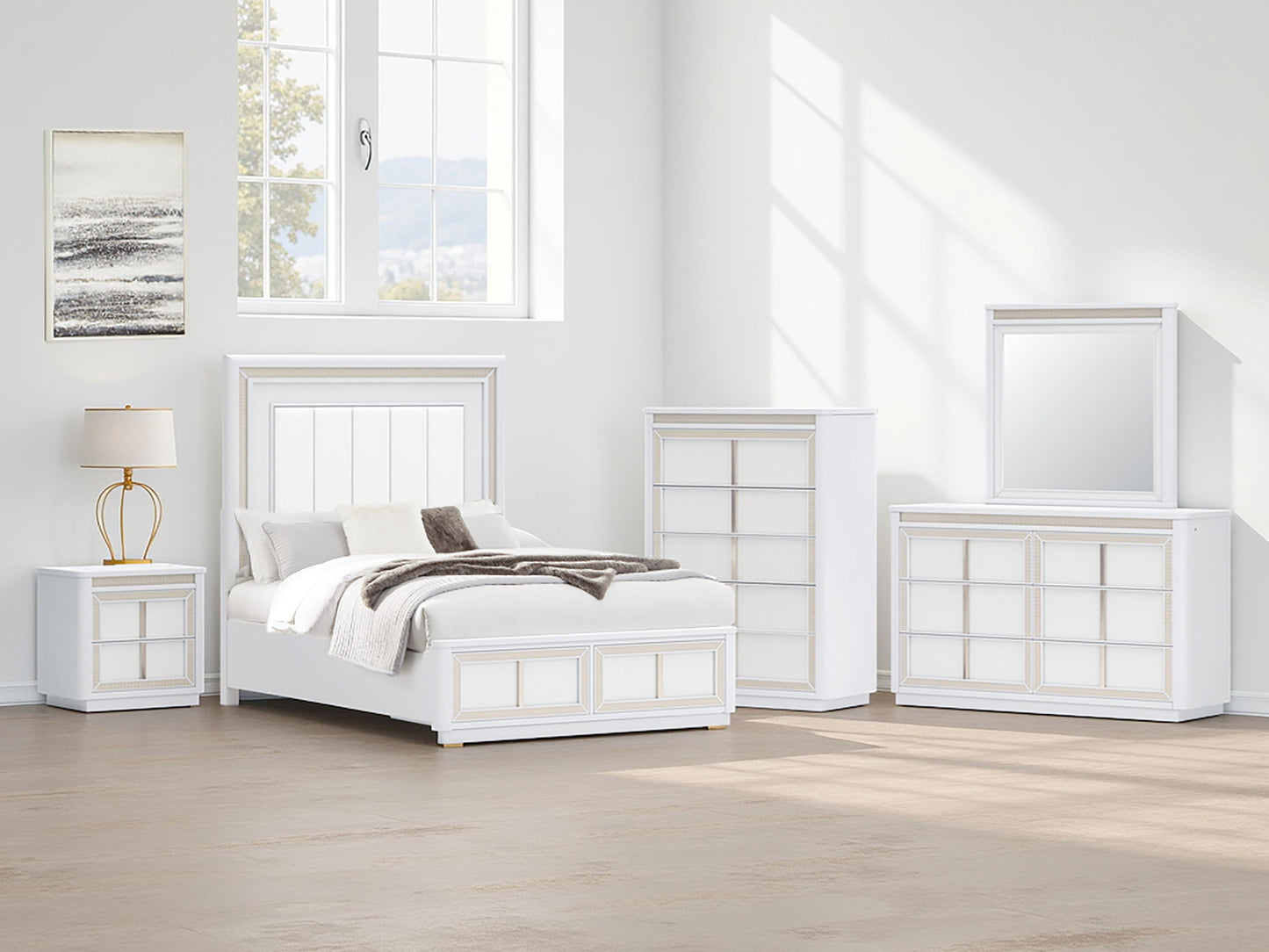 Chalanna - Upholstered Storage Bed - The Sleep Loft - Online Mattress Showroom NYC