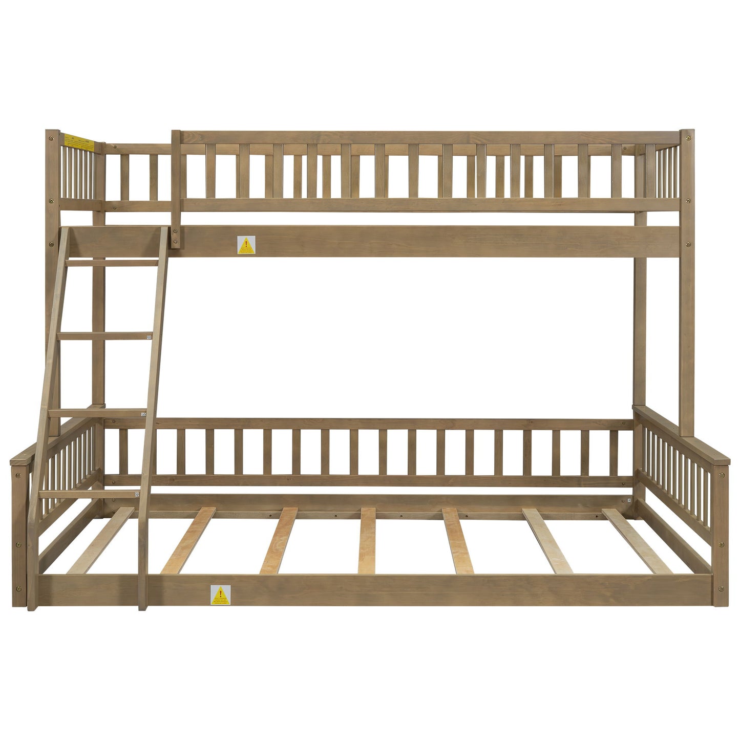 Bunk Bed With Ladder And Guardrails - The Sleep Loft - Online Mattress Showroom NYC