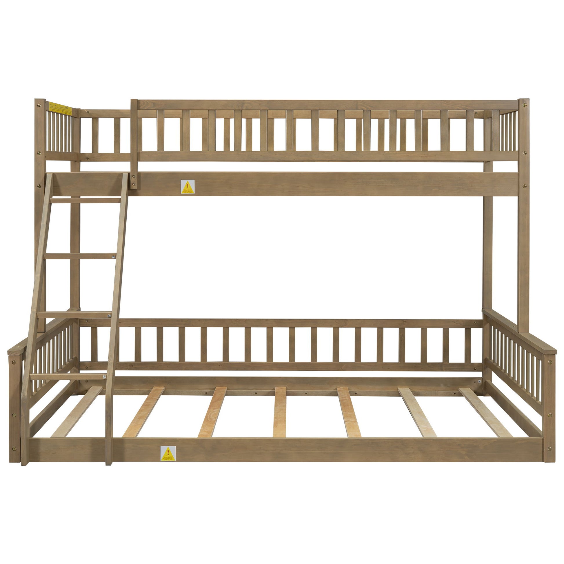 Bunk Bed With Ladder And Guardrails - The Sleep Loft - Online Mattress Showroom NYC