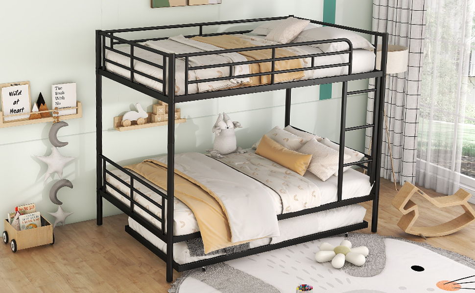 Steel Construction Bunk Bed - The Sleep Loft - Online Mattress Showroom NYC
