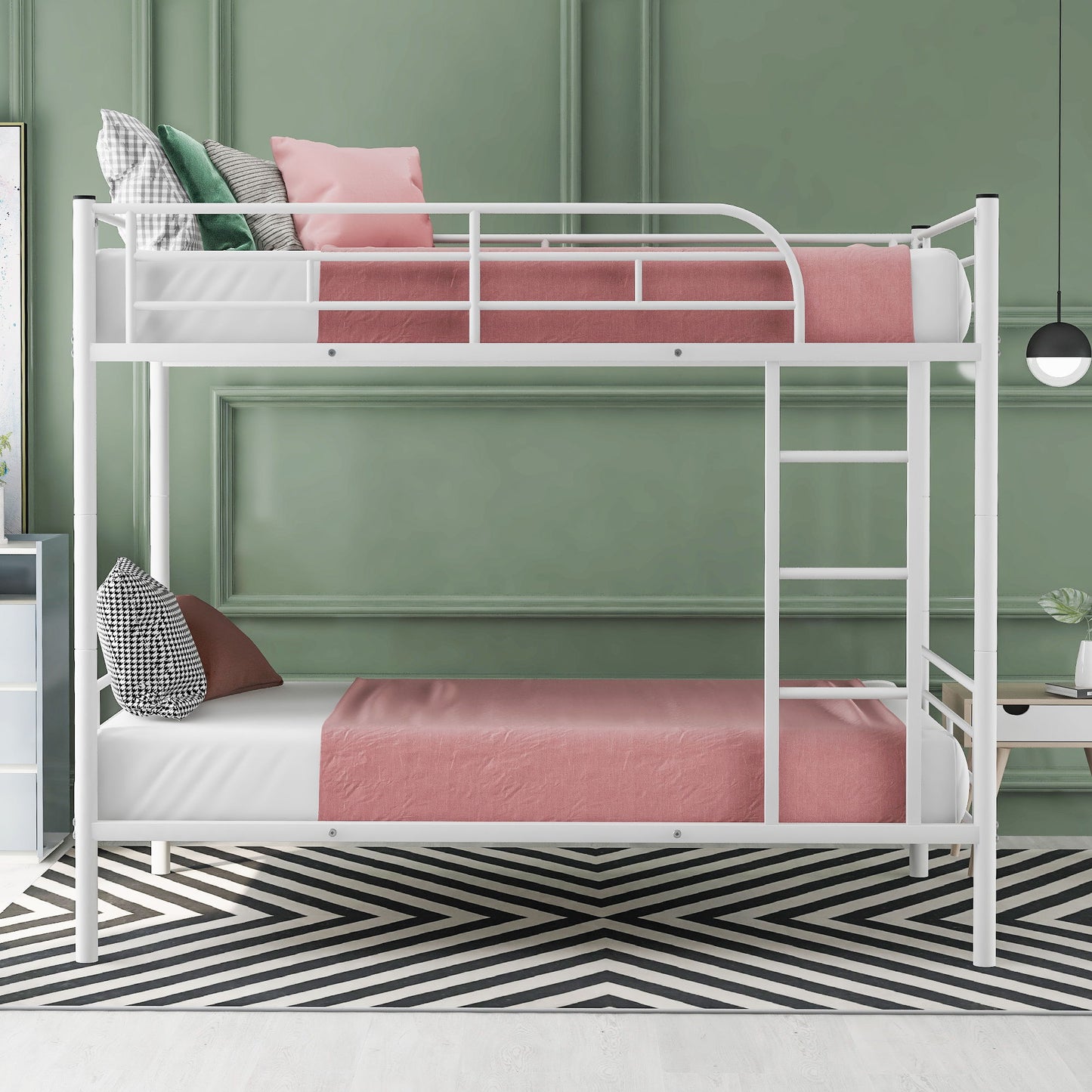 Steel Construction Bunk Bed - The Sleep Loft - Online Mattress Showroom NYC