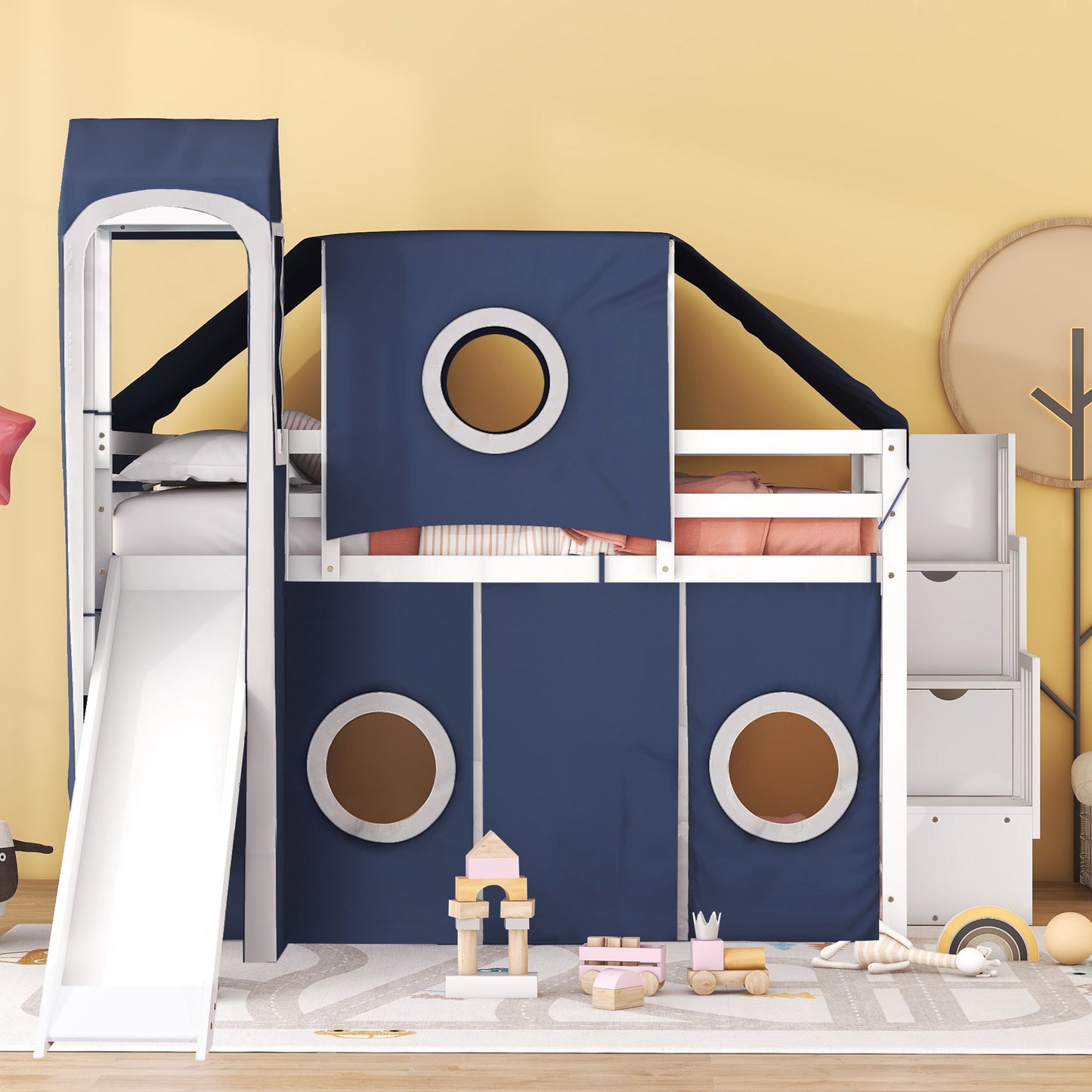 Loft Bed With Tent And Tower - The Sleep Loft - Online Mattress Showroom NYC