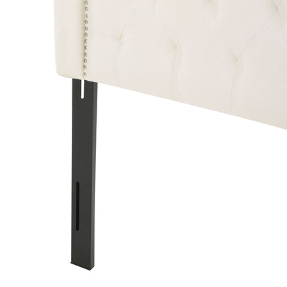 Kaarina - Contemporary Tufted Fabric Headboard - The Sleep Loft - Online Mattress Showroom NYC