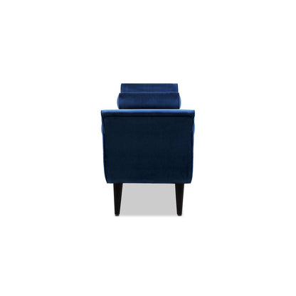 Alma - Tufted Flared Arm Entryway Bench - The Sleep Loft - Online Mattress Showroom NYC