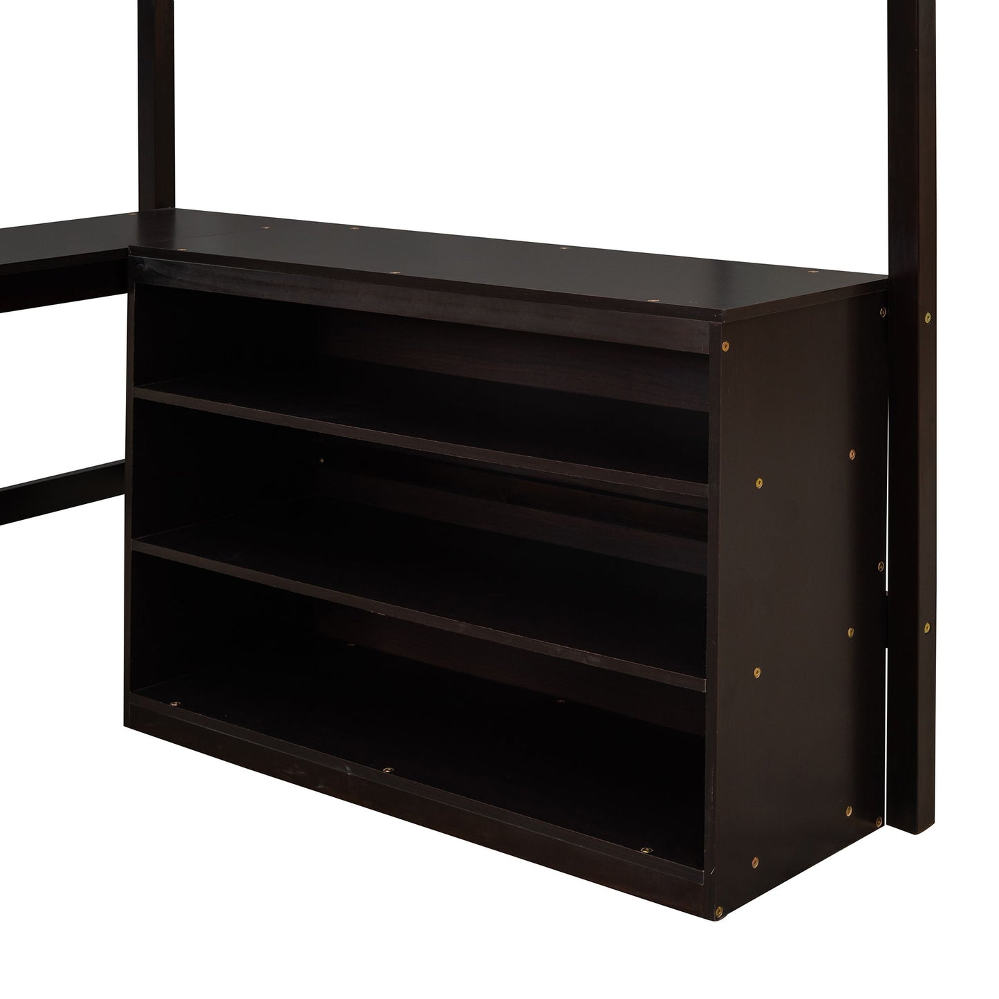 Loft Bed With Shelves With Desk - The Sleep Loft - Online Mattress Showroom NYC