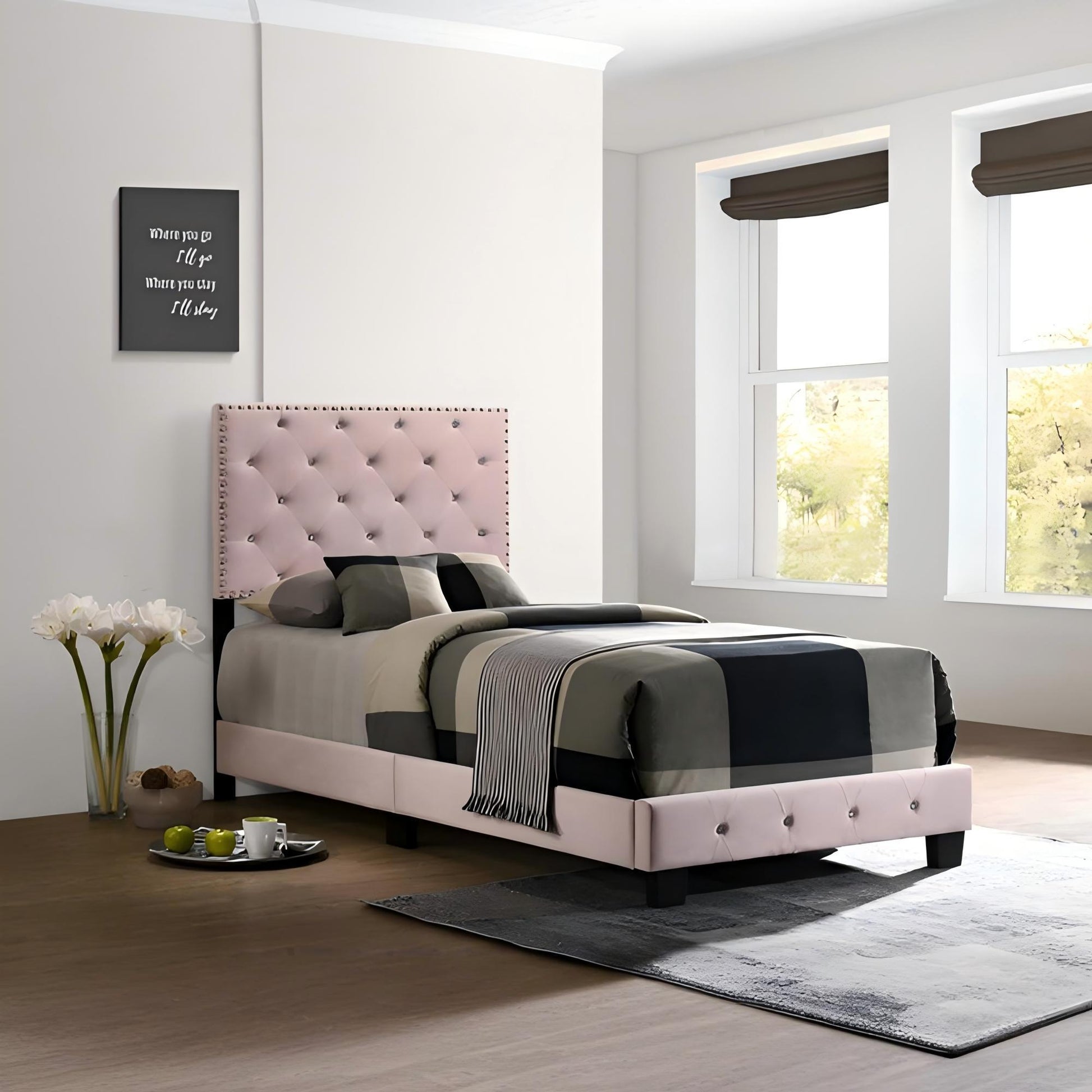 Luxurious Upholstered Bed - The Sleep Loft - Online Mattress Showroom NYC