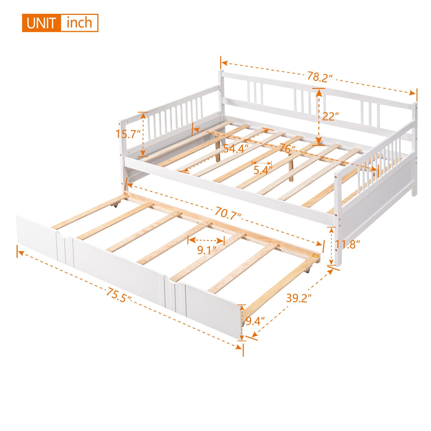 Multifunctional Modern Daybed - The Sleep Loft - Online Mattress Showroom NYC