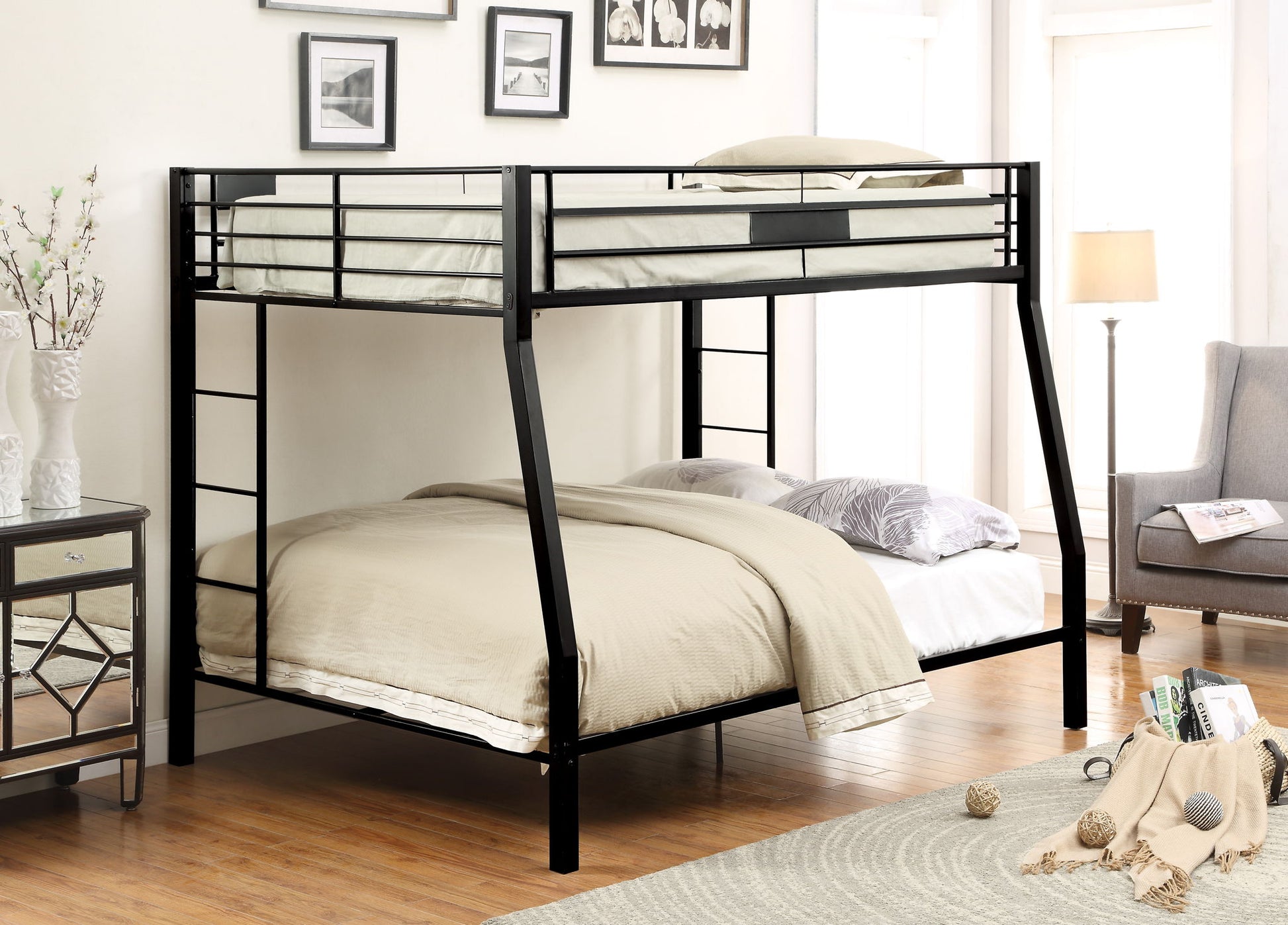Limbra - Spacious Design Double Bunk Bed - The Sleep Loft - Online Mattress Showroom NYC