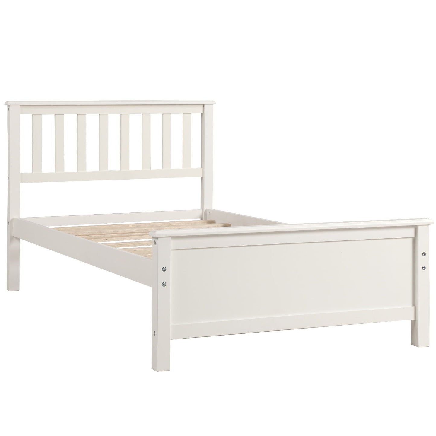 Platform Bed With Headboard, Footboard And Wood Slat Support - The Sleep Loft - Online Mattress Showroom NYC