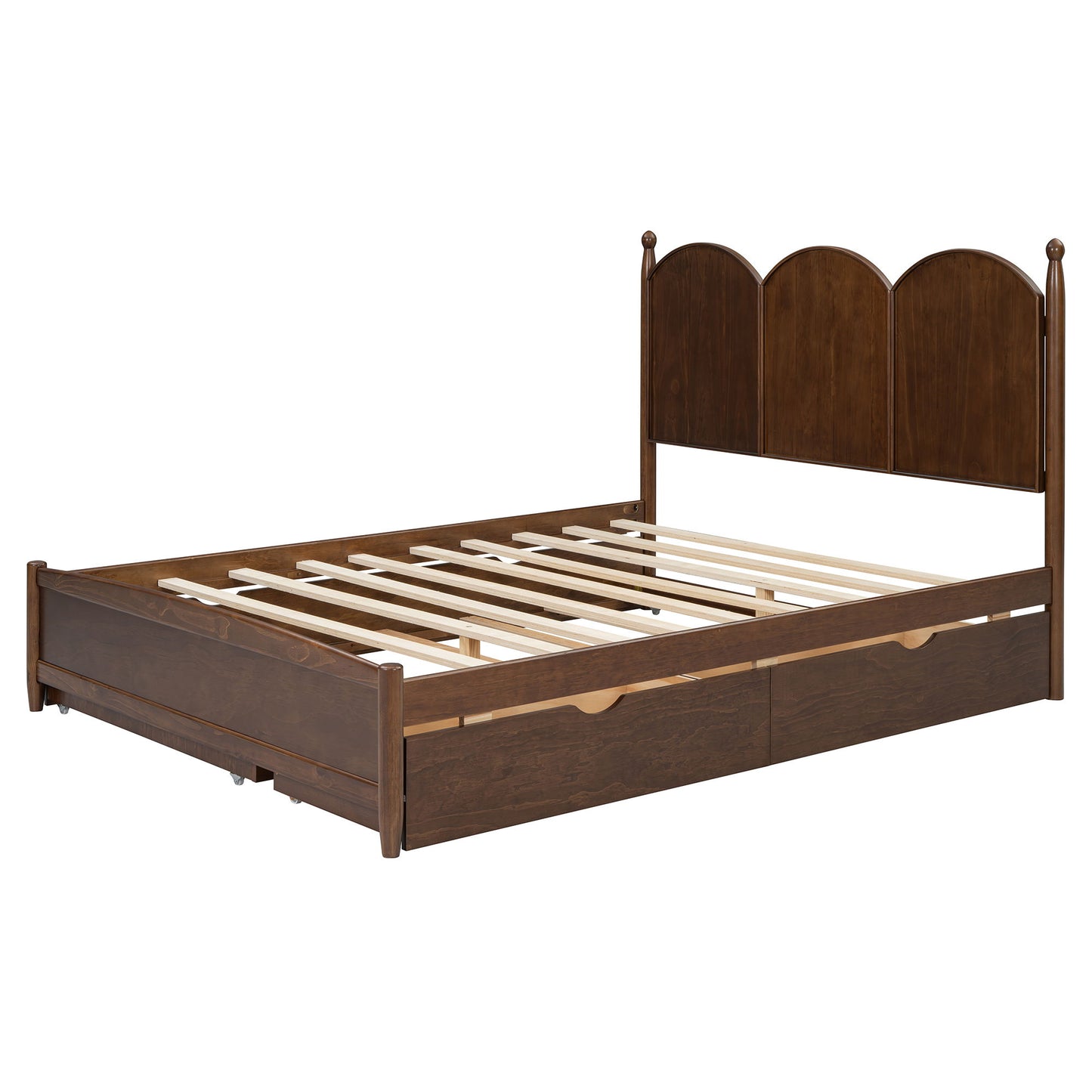 Platform Bed With With 2 Big Drawers And Trundle - The Sleep Loft - Online Mattress Showroom NYC